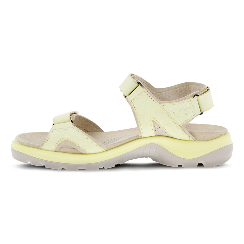 ECCO Womens Sandals Yellow - Offroad 2.0 3S - NHR-481659